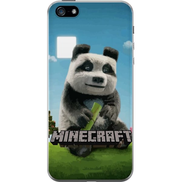 Apple iPhone 5 Läpinäkyvä kuori A Minecraft Movie