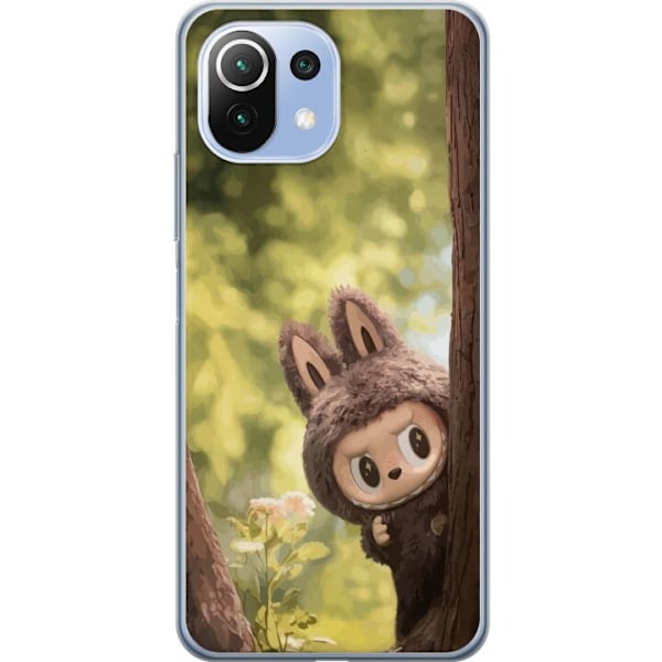 Xiaomi Mi 11 Lite Läpinäkyvä kuori Labubu Graffiti Vibes – Katutaide hirviömuodossa
