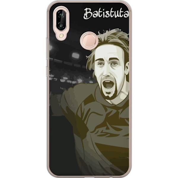 Huawei P20 lite Läpinäkyvä kuori Gabriel Batistuta