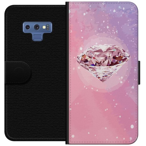 Samsung Galaxy Note9 Lommeboketui Glitter Diamant