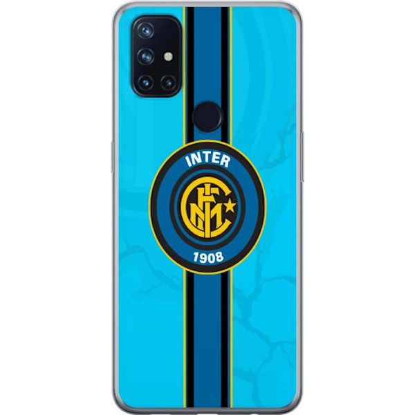 OnePlus Nord N10 5G Gjennomsiktig deksel Inter Milan