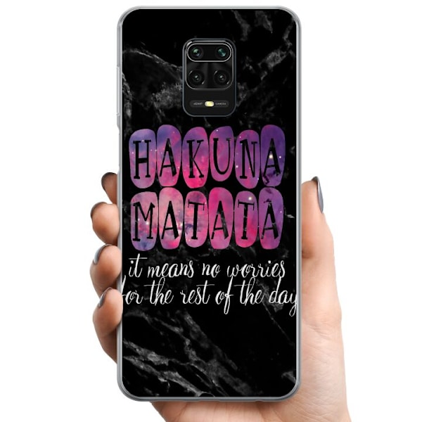 Xiaomi Redmi Note 9 Pro TPU Mobilskal Hakuna Matata