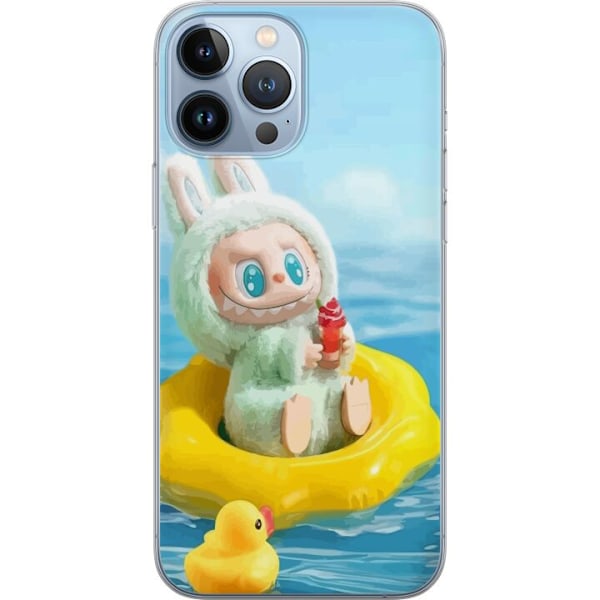Apple iPhone 13 Pro Max Genomskinligt Skal Labubu Macaron Series
