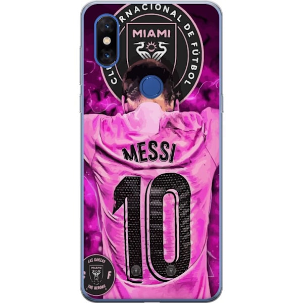 Xiaomi Mi Mix 3 Läpinäkyvä kuori Messi