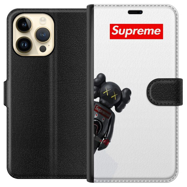 Apple iPhone 15 Pro Max Lompakkokotelo KAWS Supreme