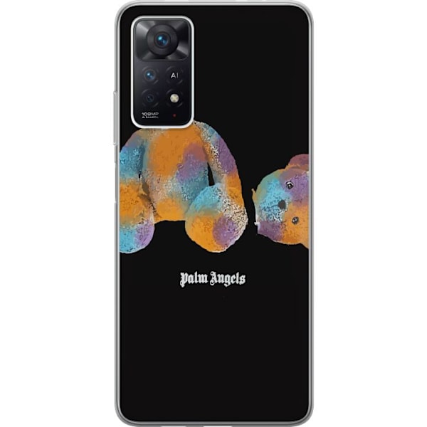 Xiaomi Redmi Note 11 Pro 5G Gjennomsiktig deksel Teddy Palm An