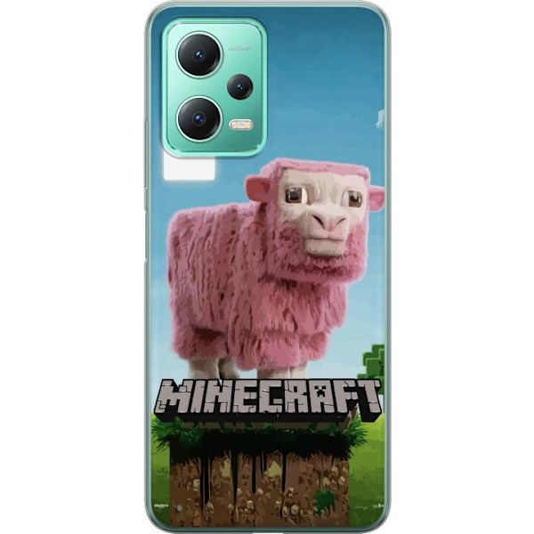Xiaomi Redmi Note 12 Läpinäkyvä kuori A Minecraft Movie