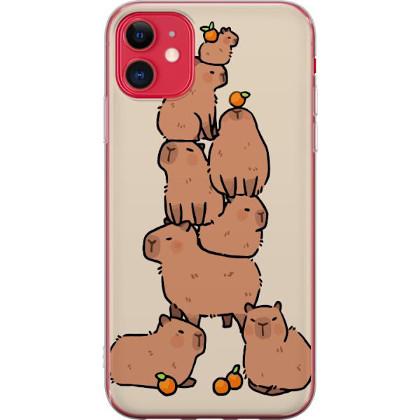 Kompatibelt Mobildeksel til Apple iPhone 11 Kapybara