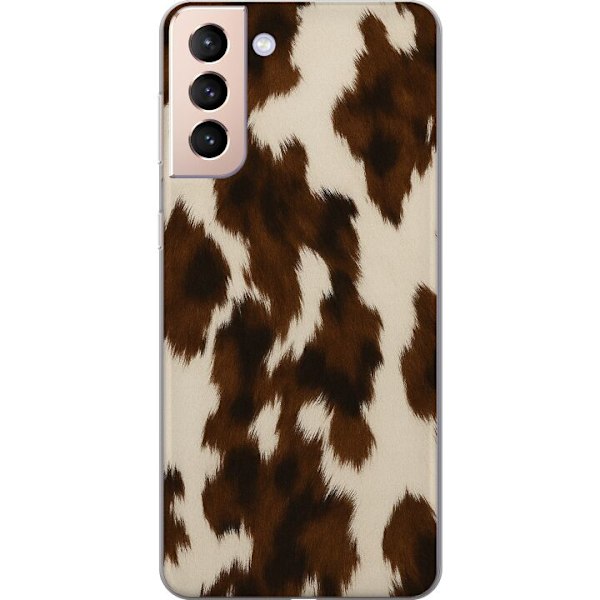 Samsung Galaxy S21 Läpinäkyvä kuori Värisuihku