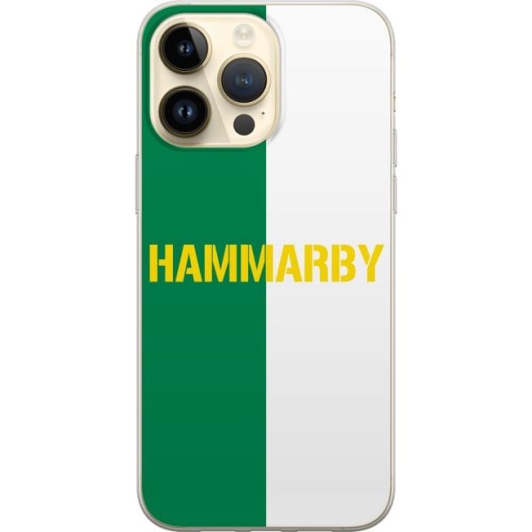 Apple iPhone 14 Pro Max Läpinäkyvä kuori Hammarby
