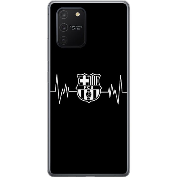 Samsung Galaxy S10 Lite Gennemsigtig cover FC Barcelona