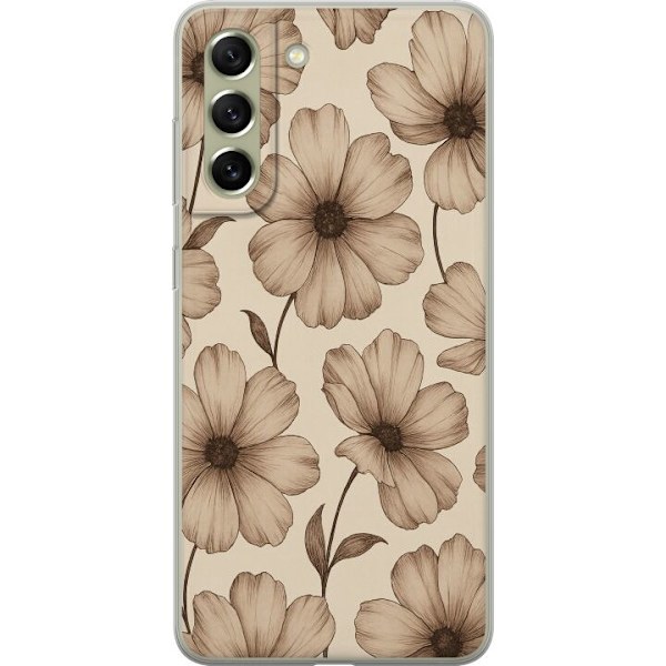 Samsung Galaxy S21 FE 5G Gjennomsiktig deksel Pastel Rush