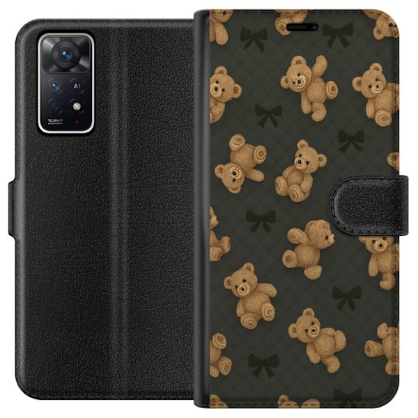 Xiaomi Redmi Note 11 Pro 5G Tegnebogsetui Teddy Knus
