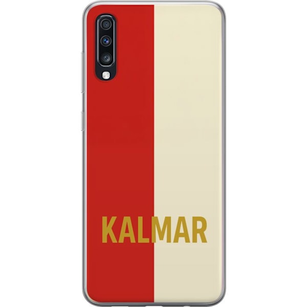 Samsung Galaxy A70 Läpinäkyvä kuori Kalmar - jalkapallo