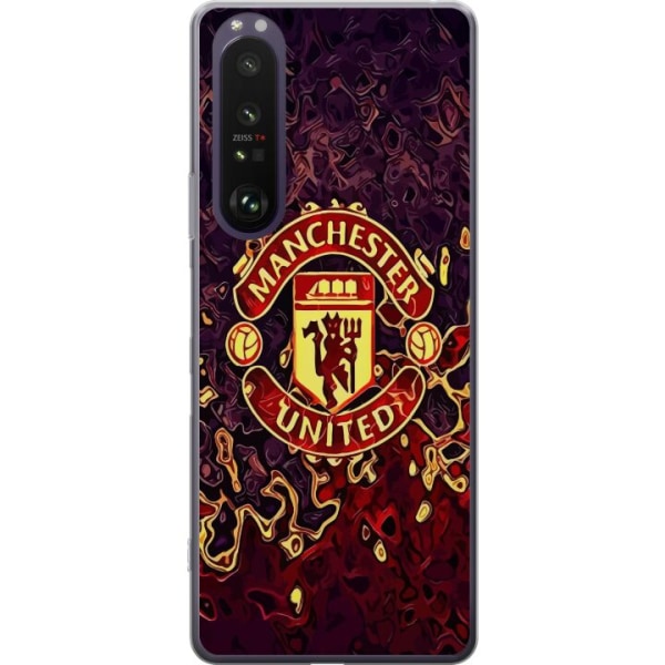Sony Xperia 1 III Genomskinligt Skal Manchester United