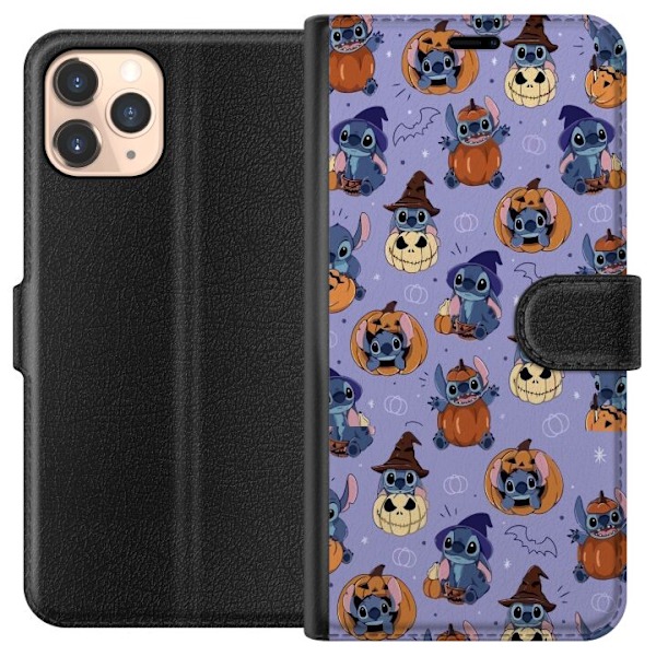 Apple iPhone 11 Pro Tegnebogsetui Stitch halloween