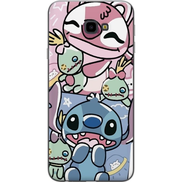 Samsung Galaxy J4+ Genomskinligt Skal Stitch