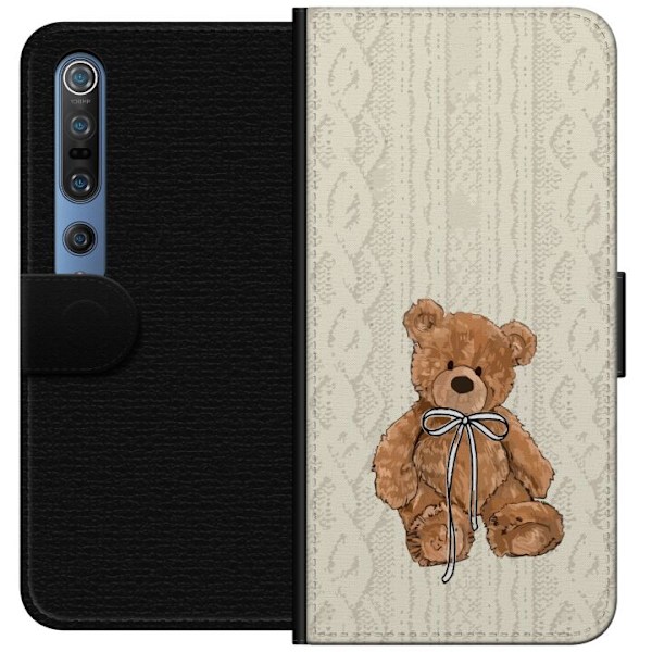 Xiaomi Mi 10 Pro 5G Tegnebogsetui Lille Teddy – klassisk teddy i enkel design
