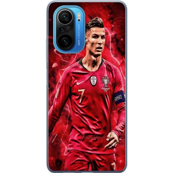 Xiaomi Poco F3 Genomskinligt Skal Ronaldo Skills – CR7 Desig