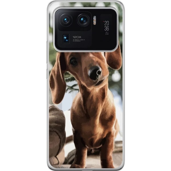 Xiaomi Mi 11 Ultra Gennemsigtig cover Ung Hund