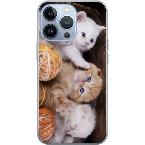 Kompatibelt Mobildeksel til Apple iPhone 13 Pro Katter