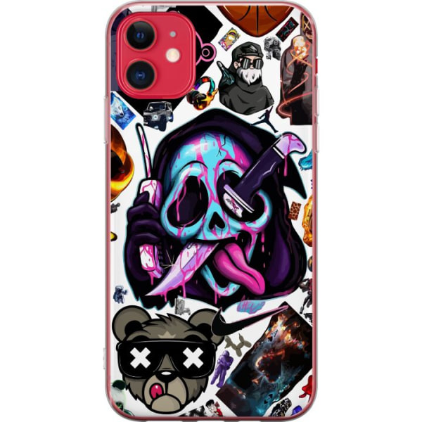 Apple iPhone 11 Gennemsigtig cover Stickers