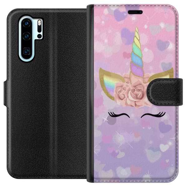 Kompatibel Tegnebogsetui til Huawei P30 Pro Unicorn