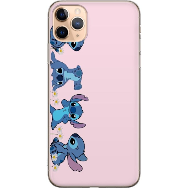 Apple iPhone 11 Pro Max Genomskinligt Skal Stitch Skratt & Bus – Perfekt för Mobilskal eller Poster