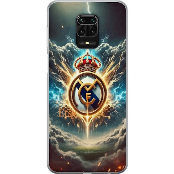 Xiaomi Redmi Note 9S Genomskinligt Skal Real Madrid