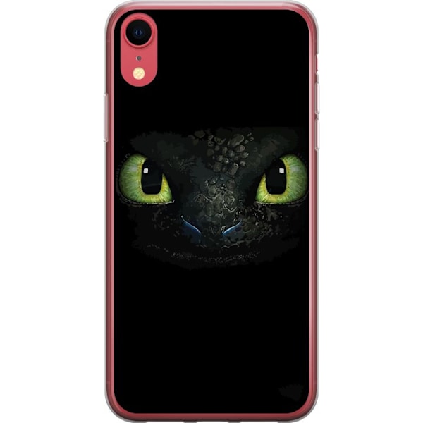 Apple iPhone XR Genomskinligt Skal How to Train Your Dragon (Draktränaren)