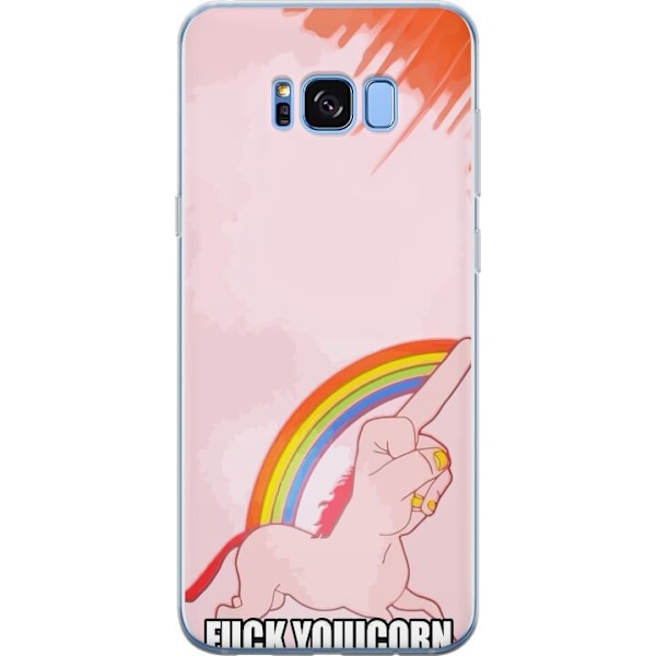 Samsung Galaxy S8 Genomskinligt Skal Fuck Unicorn