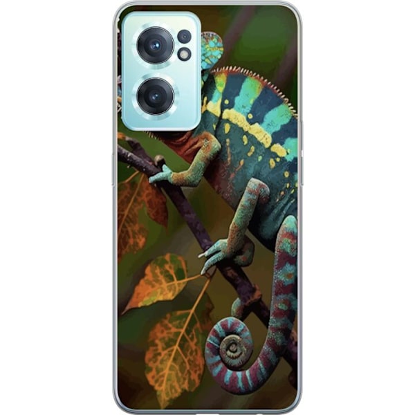 OnePlus Nord CE 2 5G Gennemsigtig cover Edderkop Grafisk Streetwear Design Dyremønster Moderne Bylivsstil Populært Motiv Kreativ Kunst Trend
