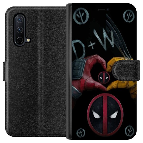 OnePlus Nord CE 5G Tegnebogsetui Deadpool & Wolverine Kærligh