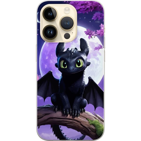 Apple iPhone 14 Pro Genomskinligt Skal Draktränaren How to Train Your Dragon