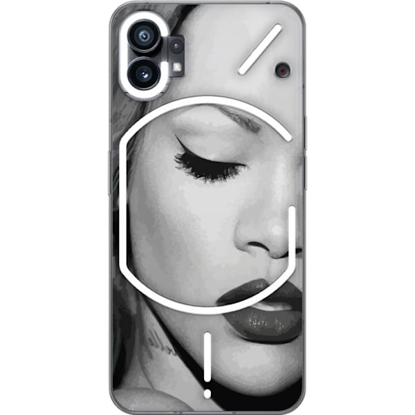Nothing Phone (1) Gjennomsiktig deksel Rihanna – Aesthetic E