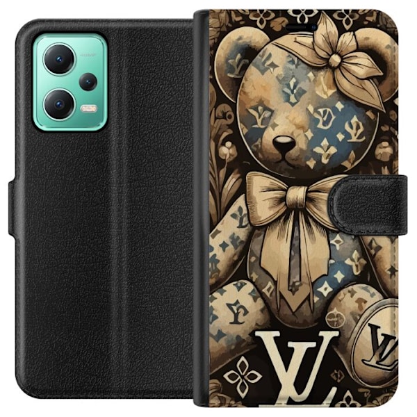 Xiaomi Redmi Note 12 Lompakkokotelo Teddy Vuitton