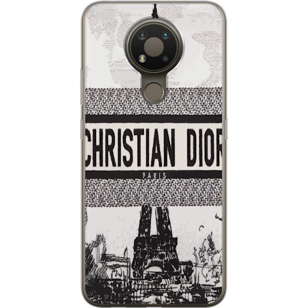 Nokia 3.4 Läpinäkyvä kuori Christian Dior