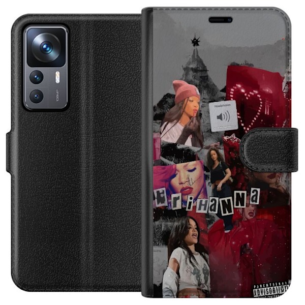 Xiaomi 12T Pro Lompakkokotelo Rihanna – Iconic Fashion Momen