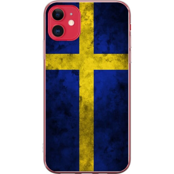 Apple iPhone 11 Kuori / Matkapuhelimen kuori - Ruotsin Lippu