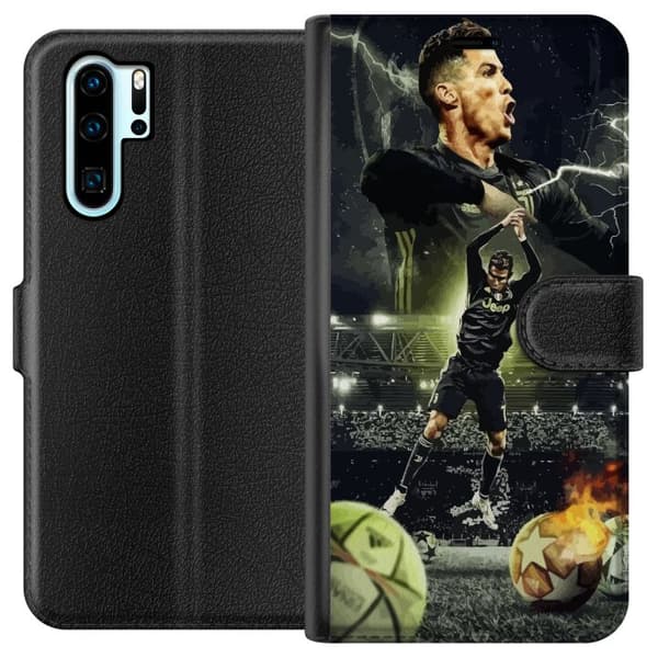 Kompatibel Tegnebogsetui til Huawei P30 Pro Ronaldo