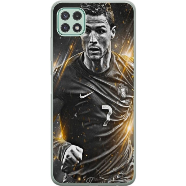 Samsung Galaxy A22 5G Cover / Mobilcover - Cristiano Ronaldo