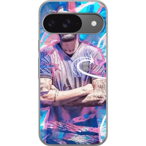 Google Pixel 9 Pro Genomskinligt Skal Neymar