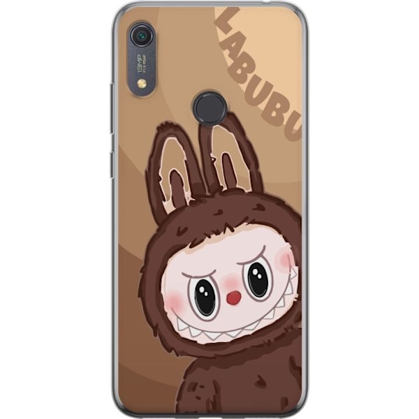 Huawei Y6s (2019) Gennemsigtig cover Labubu Skyde Sød - Hvid