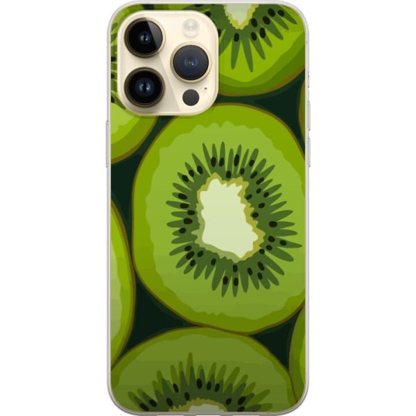 Apple iPhone 14 Pro Max Läpinäkyvä kuori Kiwi