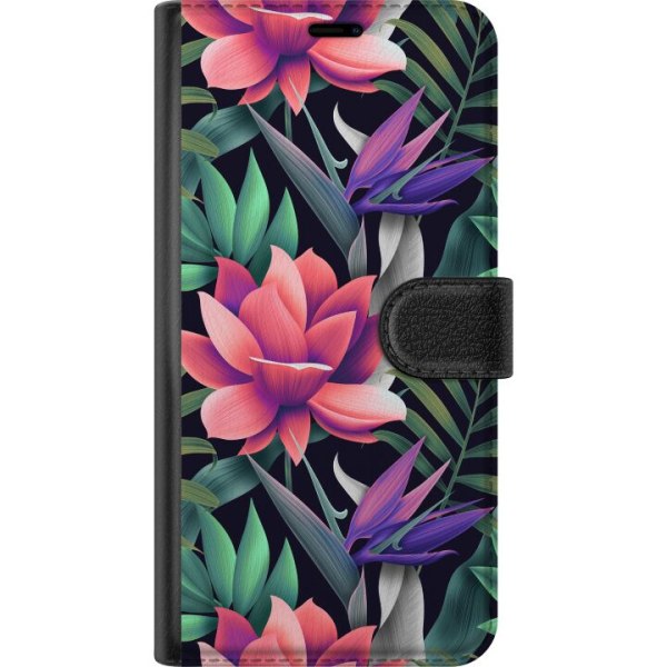 Samsung Galaxy Xcover 4 Lommeboketui Blomster
