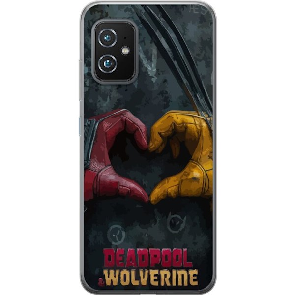 Asus Zenfone 8 Gennemsigtig cover Wolverine Deadpool