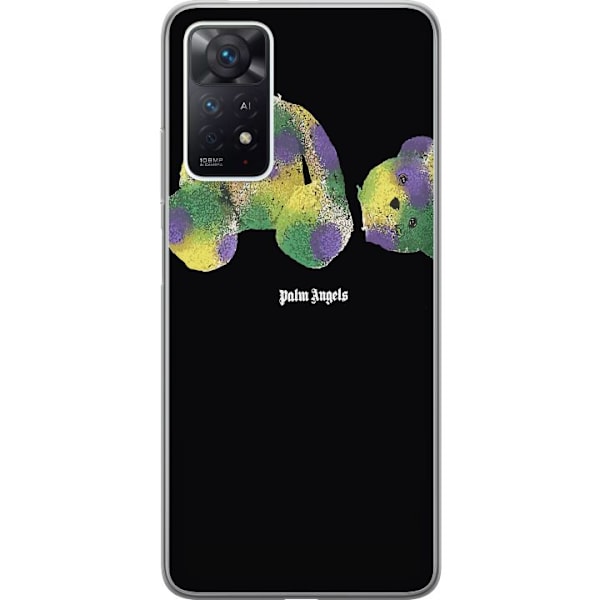 Xiaomi Redmi Note 11 Pro Gennemsigtig cover Teddy Palm Angels