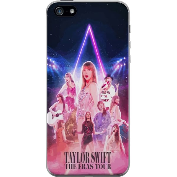 Apple iPhone 5 Gjennomsiktig deksel Taylor Swift Galaxy Neon