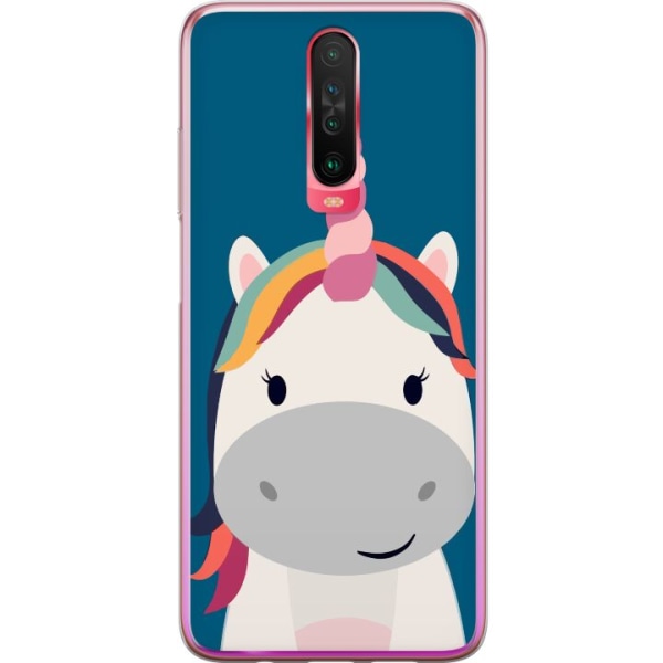Xiaomi Redmi K30 Genomskinligt Skal Enhörning / Unicorn