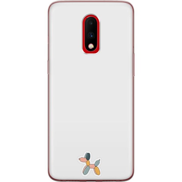 OnePlus 7 Gennemsigtig cover Hund